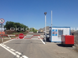 Контрольно-пропускной пункт (КПП) для строй объекта Аэропорт Южный в Кореневе
